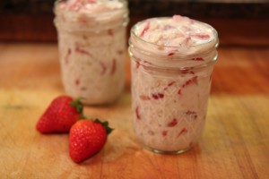 Strawberry Yogurt Breakfast Parfaits by Brian Brijbag
